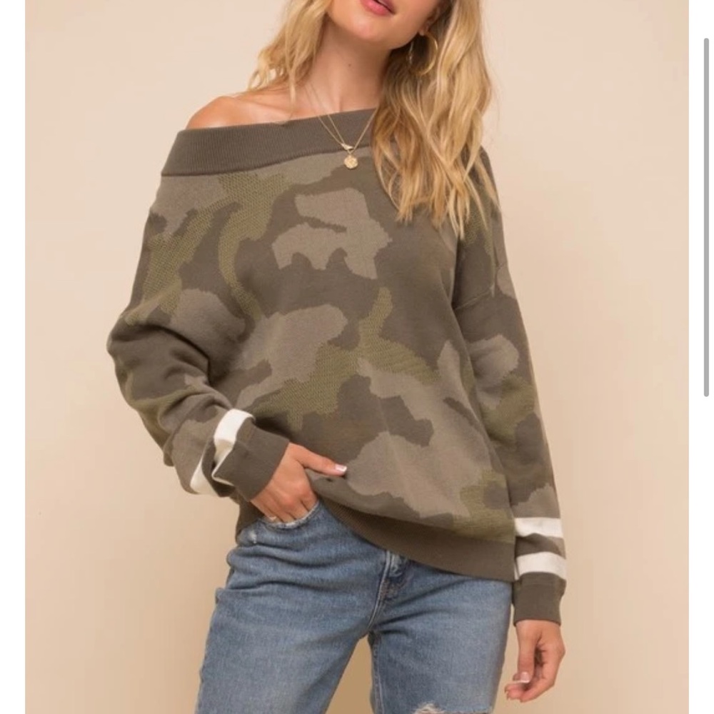 Camo Sweater